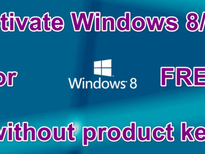 Windows 8/8.1 Pro Activator TXT Free
